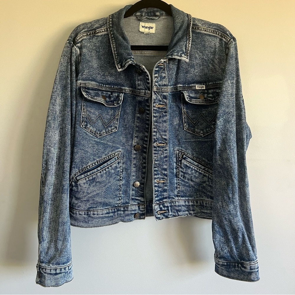 Wrangler Vintage Denim Blue Jean Jacket